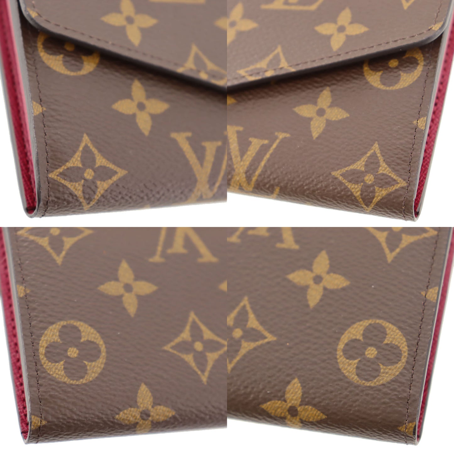 LOUIS VUITTON LV Portefeuille Sara Long Walle Monogram M62234 #AG637