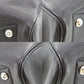 HERMES Victoria 35 Used Hand Bag Black Taurillon Clemence France #BS149