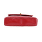 CHANEL Bicolore Bum Bag Red Leather Lambskin #CD921