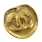 CHANEL CC Logos Pin Brooch Gold Plated 96 P #BY287