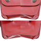 HERMES Waist Pouch Bag Red Leather  #BP773