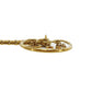 CHANEL Logos Chain Necklace Gold #BE258