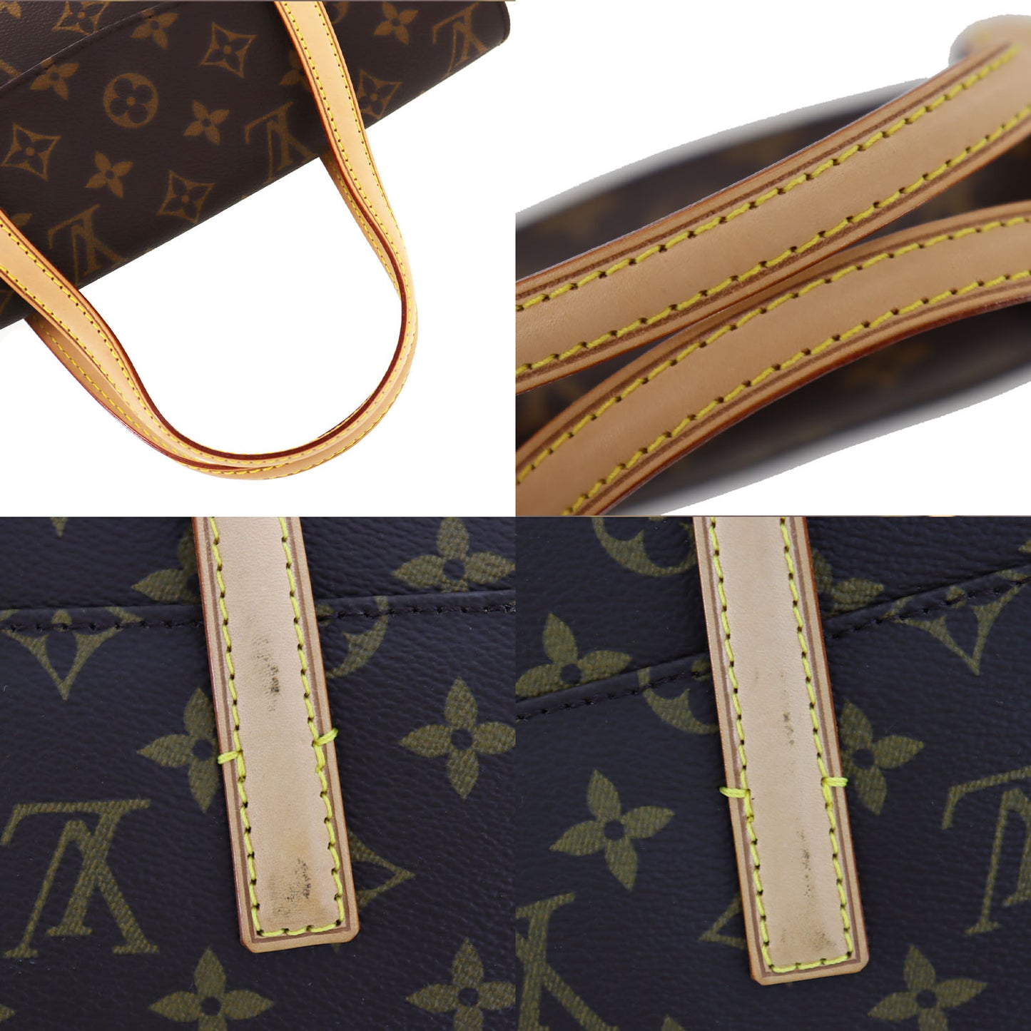 LOUIS VUITTON Sonatine Handbag Monogram Leather M51902 #BN576