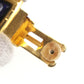 HERMES Enameled Gold-Plated Clip-On Earrings #EG945