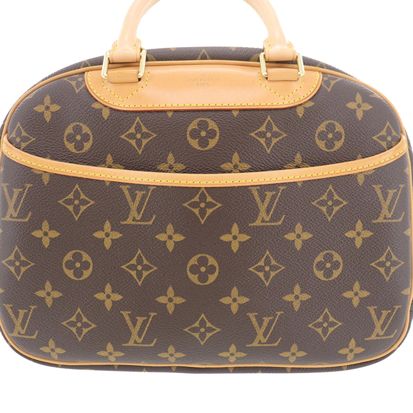 LOUIS VUITTON LV Trouville Handbag Monogram Leather M42228 #BP947