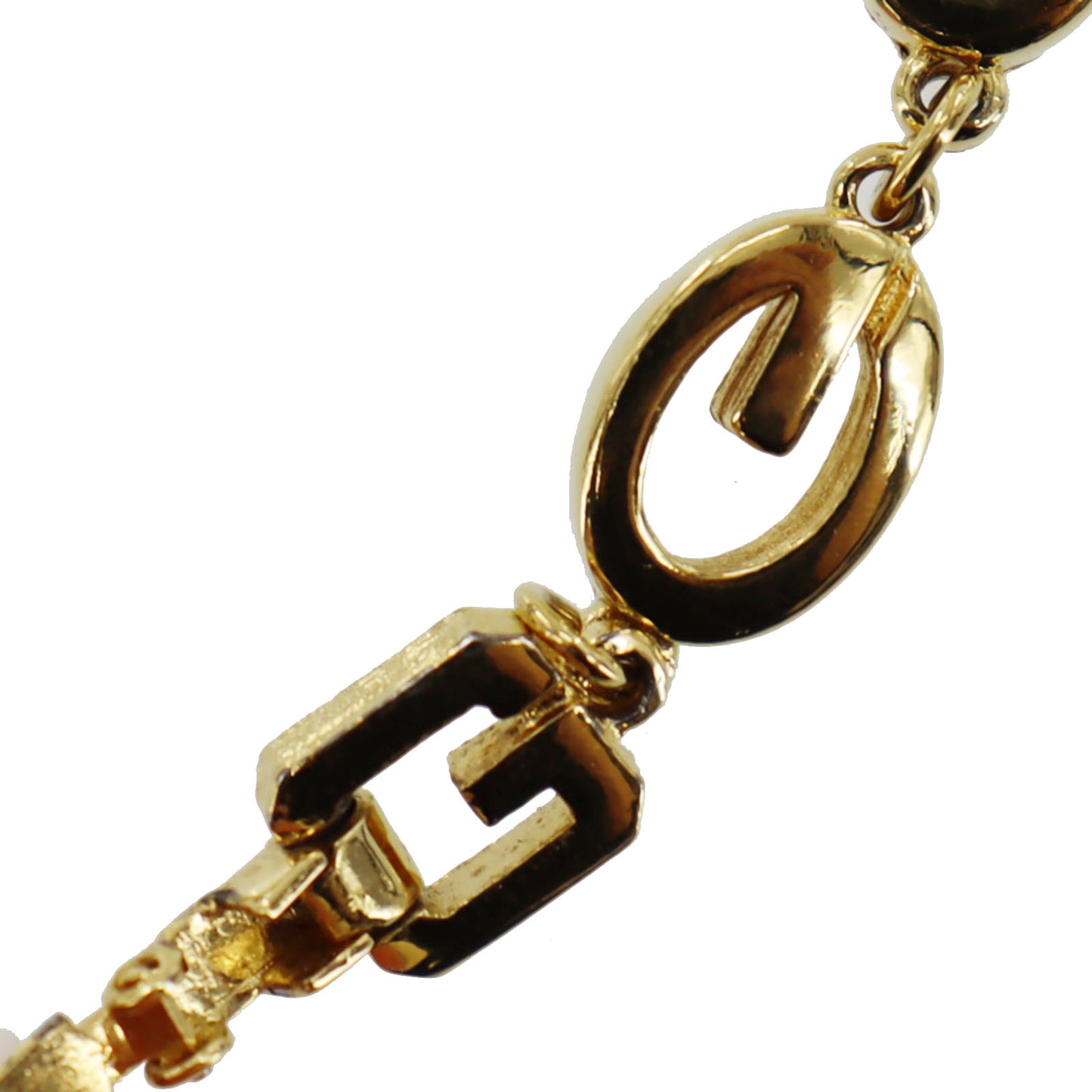 GIVENCHY G Logos Gold Bracelet 7.4in Gold-Plated Accessories #BO691