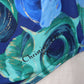 Dior Swimwear Swimsuit Blue Seashell Nylon Polyurethane Size L #AG674