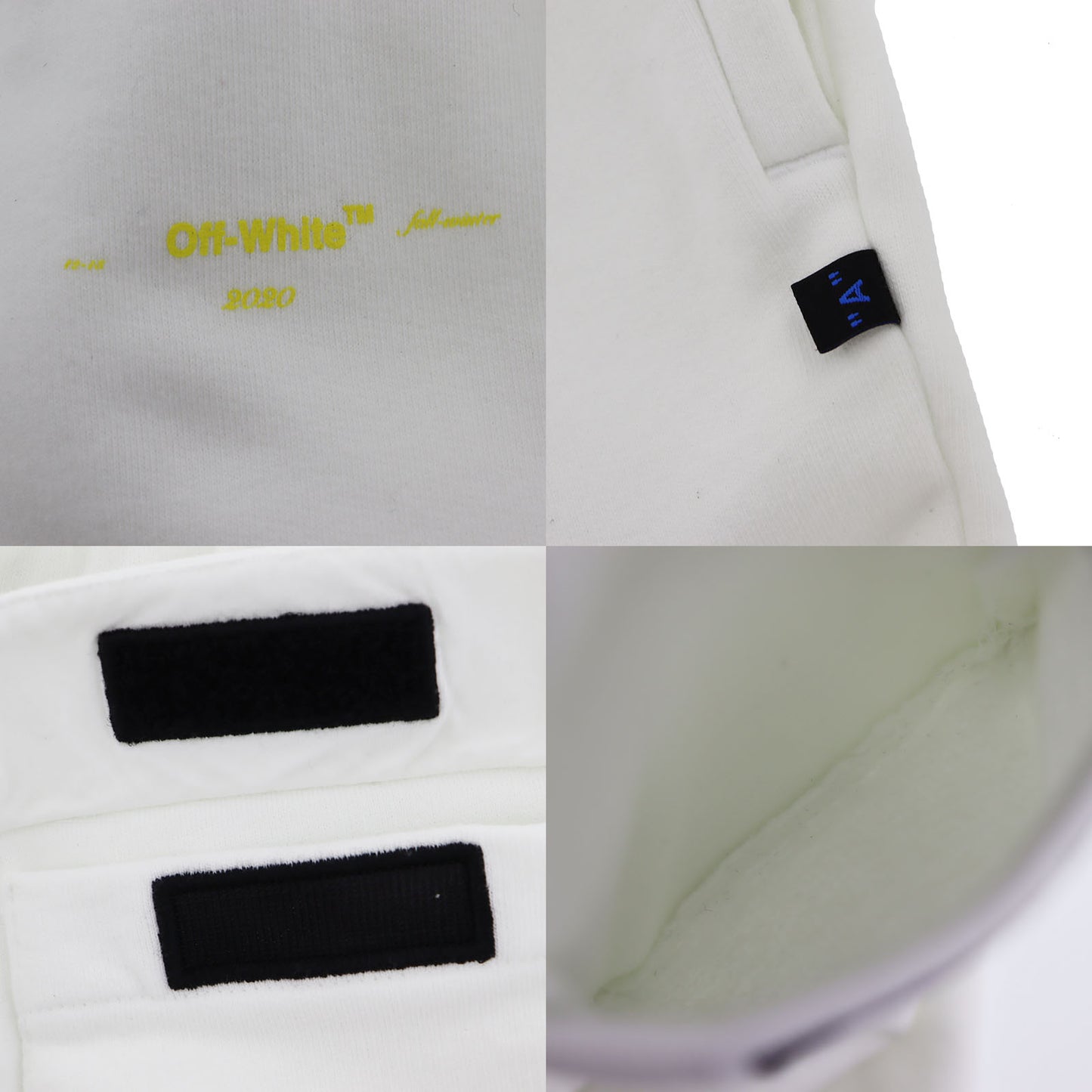 OFF-WHITE Bottom White Size M Italy 100％ Cotton #AG851