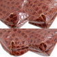 Salvatore Ferragamo 2way Clutch Shoulder Bag Brown Embossed Leather #AG164