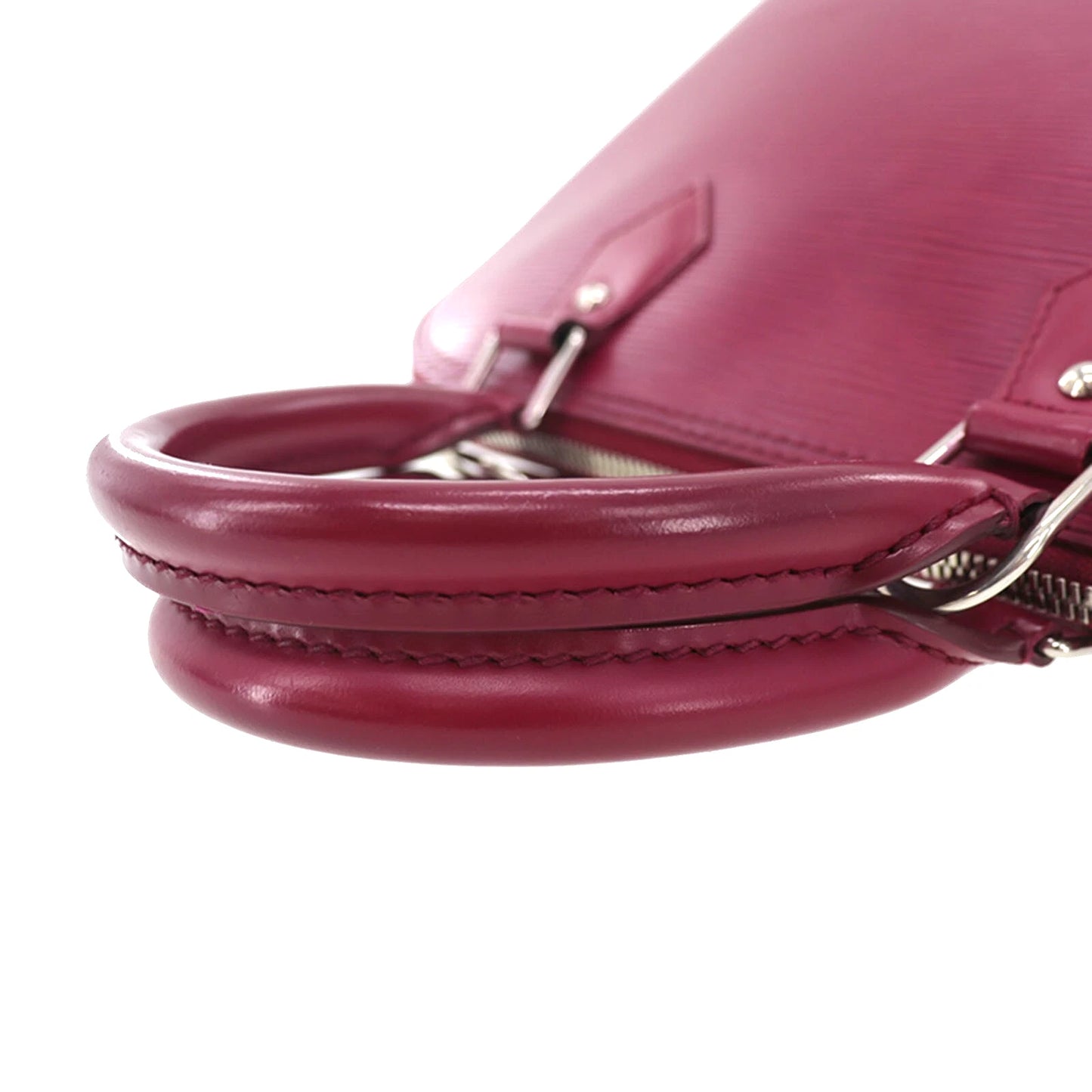 LOUIS VUITTON LV Alma PM Handbag Pink Epi Leather M40490 #EG84