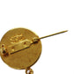 CHANEL Medallion Swing Bag Pin Brooch Gold Plated 94 P #CM14