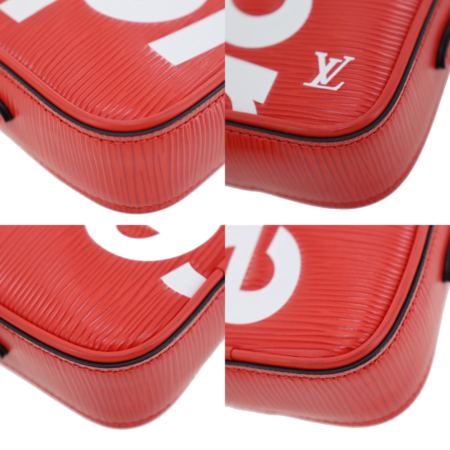 LOUIS VUITTON LV Danube PPM Supreme Collaboration Red M53434 #AH151