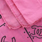 CHANEL CC Logos Pink Used Large Scarf Cotton #AH585 S