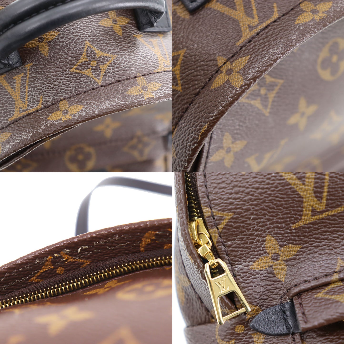 LOUIS VUITTON LV Palm Springs Mini Back Pack Monogram Brown M44873 #CF835