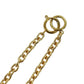 CHANEL CC Logos Whistle Pendant Necklace Gold Plated 95 P #CO88