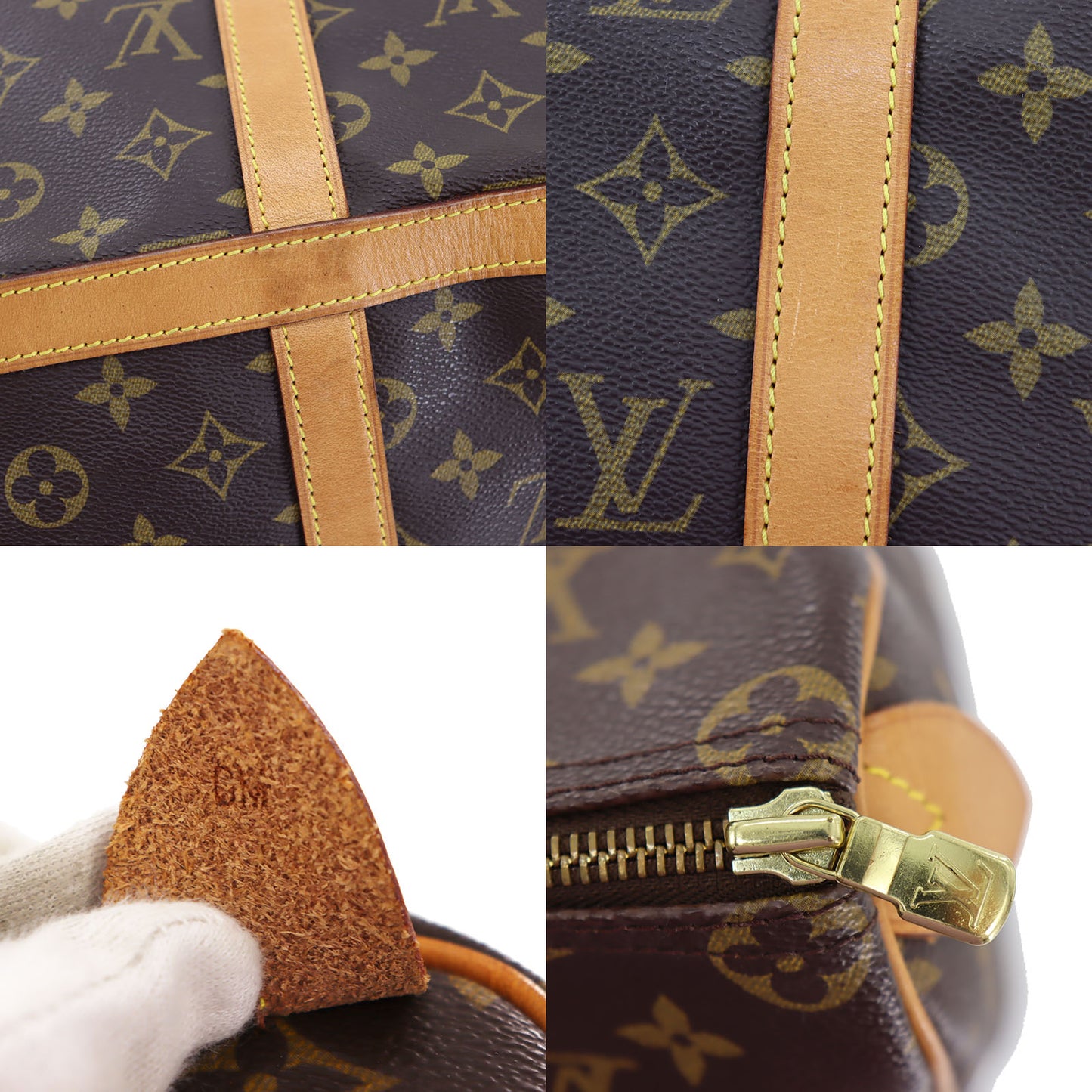 LOUIS VUITTON Flanerie 50 Shoulder Bag Monogram M51116 #BU166