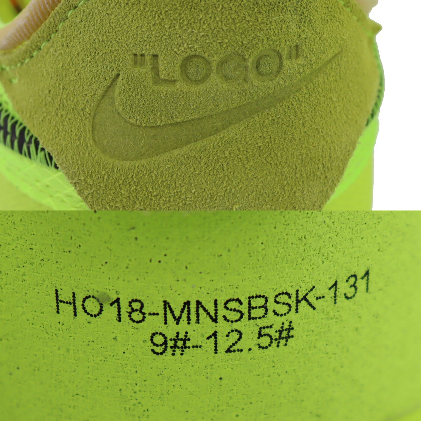 Nike Air Force 1 Low Lace Up Shoes Sneakers Volt Size 10 Fluorescent Green AE997