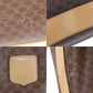 CELINE Macadam Pattern Shoulder Bag Brown PVC Leather #EF153