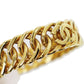 CHANEL CC Logos Chain Bracelet Gold Plated #CD416