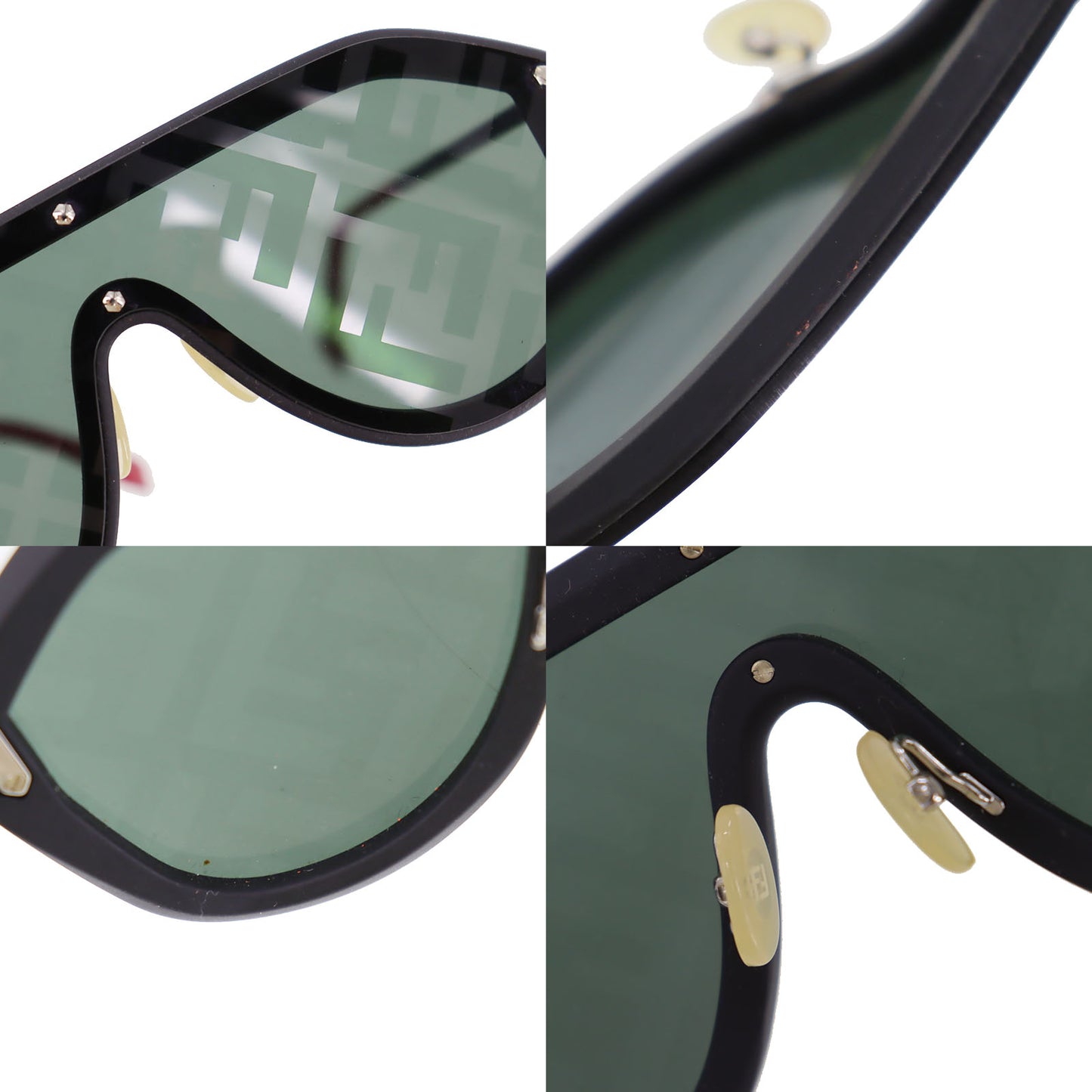 FENDI Sheild Sunglasses FF M0039/G/S Eye Wear #BO639