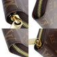 LOUIS VUITTON LV Wallet Zippy Wallet Monogram Canvas Leather M42616 #AG495