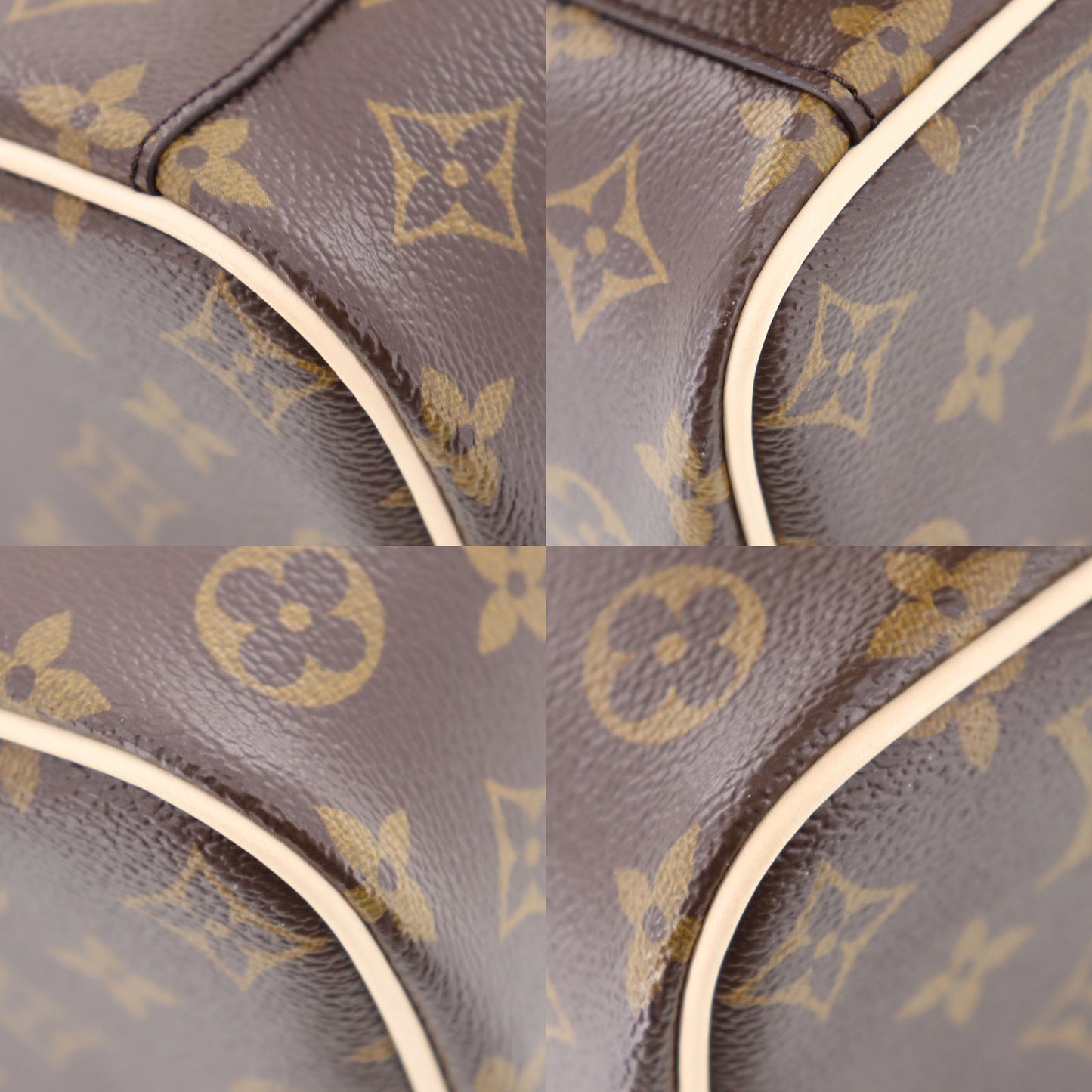 LOUIS VUITTON Nice MIni HandBag Vanity Brown Monogoram M44495 #BM951