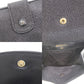 CHANEL CC Logos Bi-fold Wallet Black Caviar Skin Leather #CS563