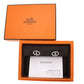 Hermès Chaine d'Ancle Enchene Earrings Piercing Ag750 Silver #CK409