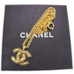 CHANEL CC Matelasse motif Chain Necklace Gold Plated 3858 #BX803