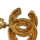 CHANEL CC Matelasse motif Chain Necklace Gold Plated 3858 #BX803