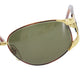 FENDI Sunglasses Black Brown Eye Wear #CO59