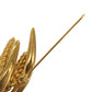 CHANEL Rice Ear Motif Pin Brooch Gold Plated 99P #DA607