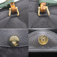 GUCCI Bamboo Handbag Black Leather #CA801