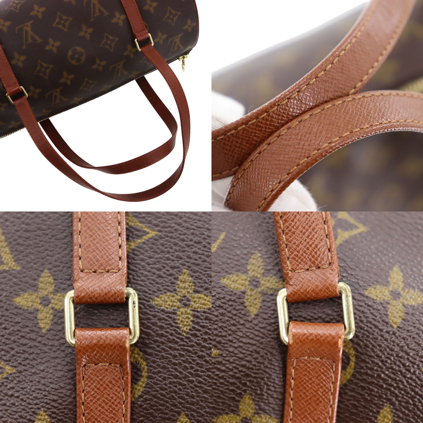 Louis Vuitton LV Papillon 30 Handbag Monogram USA M51386 #AH29