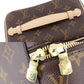 LOUIS VUITTON Nice MIni HandBag Vanity Brown Monogoram M44495 #BM951