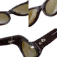 CHANEL Logos Sunglasses Brown Eye Wear #CO945