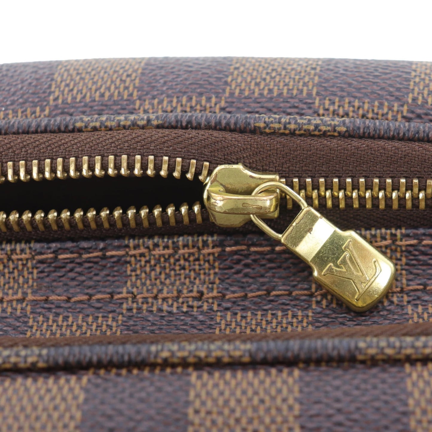 LOUIS VUITTON LV Melville Belt Body Bag Damier Leather M51172 #EF197