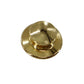 CHANEL Clover Pin Brooch Gold Plated 03 P #CE271