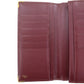 CARTIER Must de Cartier Bifold Long Wallet Leather Burgundy #ED495