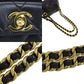 CHANEL Matelasse Chain Backpack Black Lambskin #CK540