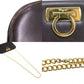 Salvatore Ferragamo Gancini 2Way Clutch Shoulder Bag Brown Leather #AG134