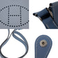 HERMES Evelyn TPM Shoulder Bag Epsom Leather Blue #BK562