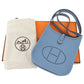 HERMES Evelyn TPM Shoulder Bag Epsom Leather Blue #BK562