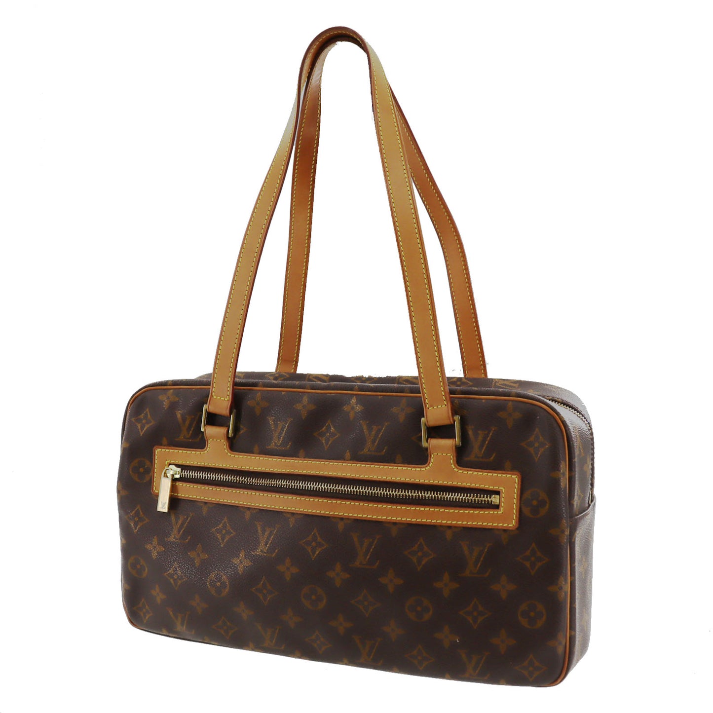 LOUIS VUITTON Cite GM Shoulder Bag Monogram Leather M51181 #AG528