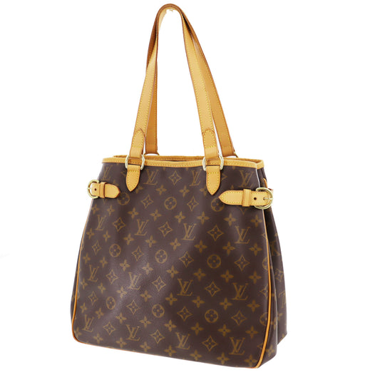 LOUIS VUITTON Batignolles Vertical Shoulder Tote Bag Monogram M51153 #AG884