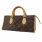 LOUIS VUITTON Popincourt Tote Handbag Monogram Leather M40009 #AG465