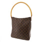 LOUIS VUITTON Looping GM Shoulder Bag Monogram Canvas M51145 #AG813