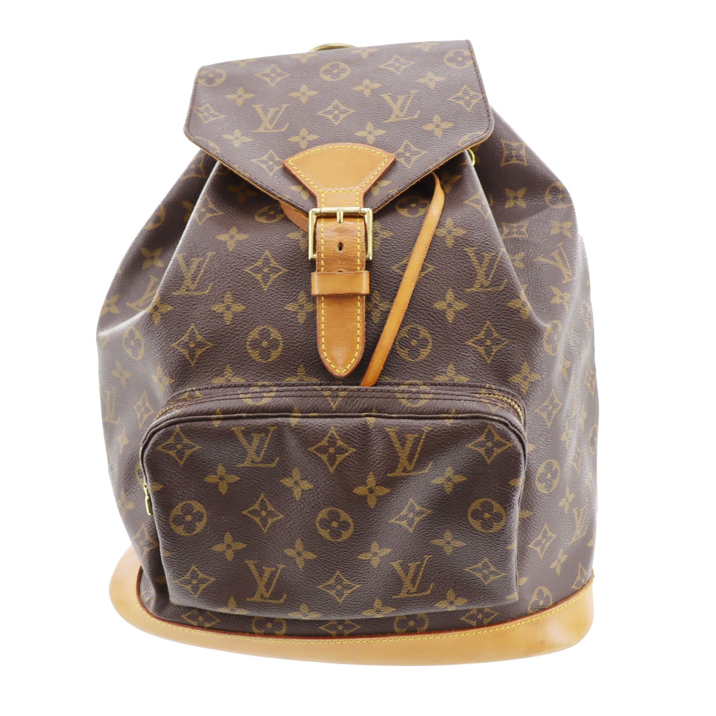 LOUIS VUITTON Montsouris Back Pack Monogram Brown M51135 #AG756