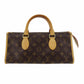 LOUIS VUITTON Popincourt Tote Handbag Monogram Leather M40009 #AG465