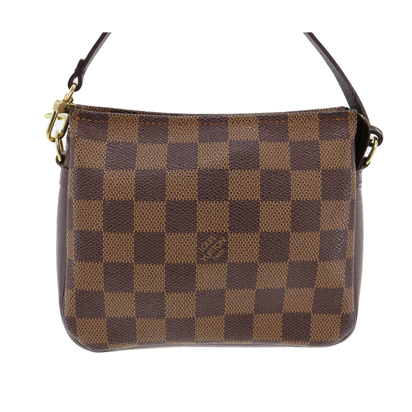 LOUIS VUITTON Trousse Makeup Handbag Pouch Damier N51982 #AG821